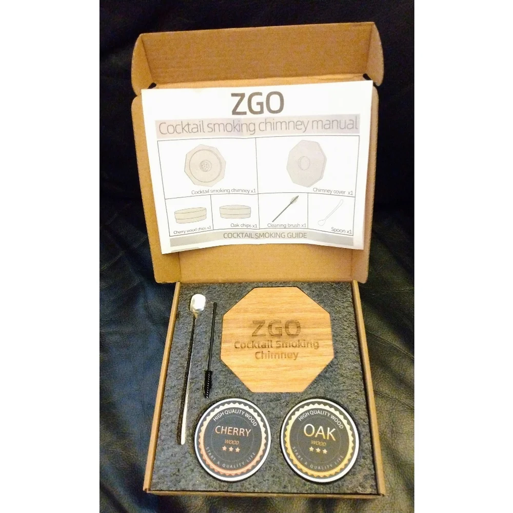 Men's Cocktail Smoker Kit for Cocktails Wine Whiskey Bourbon